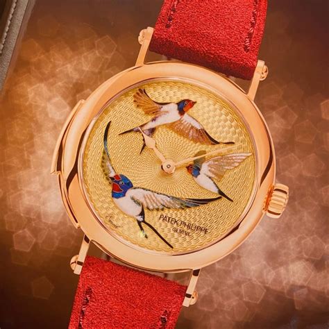 Patek Philippe Rare Handcrafts Swallows in Flight Minute for 